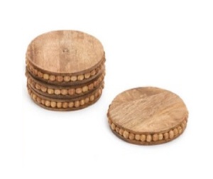 Export Quality Eco-Friendly Wooden <b>Coasters</b> <b>for</b> Home Decor Stylish and Functional <b>Drink</b> Mats <b>for</b> Wholesale - Product Image 6
