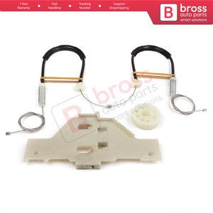 Juego de reparación de regulador de ventanilla eléctrica BWR5352 delantero izquierdo para C4 MK1 LC LR 2004-2014 4/5 puerta 9221V1 Bross piezas de automóvil hechas en Turquía - Product Image 4