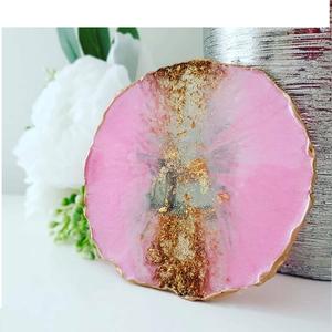 Posavasos de Resina de Diseño Ventajoso con Juego de Cuatro Posavasos de Resina de Primera Calidad para Venta al por Mayor - Product Image 2