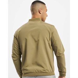 Chaqueta Bomber Formal para Hombre de Alta Calidad, Personalizada OEM, Impermeable, Cortavientos, de Lona, para Otoño e Invierno, Talla Grande - Product Image 3