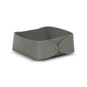 Plateau de service en cuir moderne rectangulaire écologique personnalisé poignées pour table à manger fêtes décoration de la maison vaisselle classique - Product Image 4