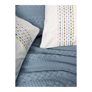 Cotton Box Aura <b>Double</b> Pike Set Indigo Pebble Bedding Collection - Product Image 2