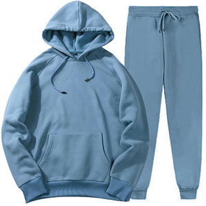 Chándal holgado para hombre, chándal personalizado, 100 % algodón, hecho a mano, de alta calidad, estilo informal, chándales extragrandes para exteriores - Product Image 1