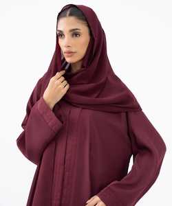 Loriya Dubaï Fabricant d'Abaya Vêtements Islamiques Abaya 2025 Robes pour Femmes Broderie Avant Abaya et Hijab Ensemble 2 Pièces Été - Product Image 6
