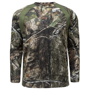 Vente en gros de chemises polo de pêche unisexes personnalisées avec protection solaire UPF 50+ UV, imperméables, à séchage rapide, uniformes tactiques, camouflage - Product Image 1