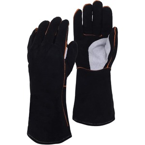 Guantes de cuero Guantes de trabajo de seguridad Proveedor DE FÁBRICA DE Pakistán Guantes de soldadura industriales a precio de fábrica Hecho a medida - Product Image 1