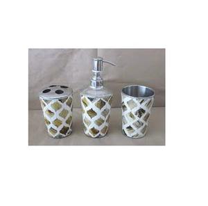 Accessoires de luxe, incrustation d'os, ensemble de salle de bain, bouteille de Lotion, distributeur de savon, accessoires de salle de bain avec vente - Product Image 6