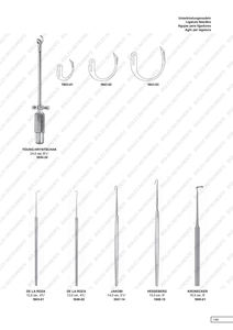 Instrumento quirúrgico de precisión de aguja de ligadura Deschamps para colocación de ligaduras con diseño ergonómico y acero inoxidable - Product Image 5