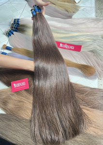 Cabello humano a granel de alta calidad, suave, suave, sin enredos, cabello humano virgen 100%, precio al por mayor, cabello de todos los colores - Product Image 4