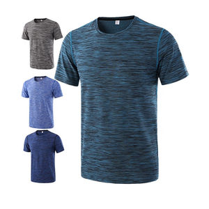 Camiseta de fitness de cuello redondo de gran tamaño para hombre de algodón 100% de calidad superior con capucha y diseño de logotipo personalizado para ropa de calle - Product Image 3