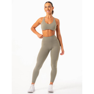 Transpirable Desert Sage NKD Leggings de cintura alta para mujer - Product Image 3