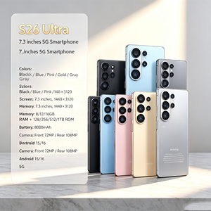 S26 Ultra, Teléfono Inteligente 5G de 7.3 Pulgadas, Batería de 8000 mAh, Juegos y Entretenimiento, Cámara Frontal de 72MP, Cámara Trasera de 24MP, Sensor de Huellas Dactilares - Product Image 5