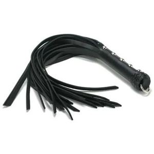 JEXMOO Fouets en cuir faits main personnalisés, outils artisanaux, noir, nouvelle arrivée, 2 ensembles d'équipements de bondage pour adultes, international - Product Image 2