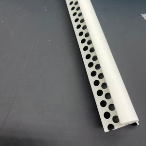 Profilé d'angle en PVC blanc pour finition de plaques de plâtre intérieures et extérieures - Product Image 6