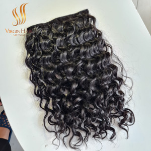 [Pedido Personalizado] Extensiones de Cabello Humano Remy Vietnamita 100% Natural, Clip Ins, Grado 10A, Precio de Fábrica - Product Image 4