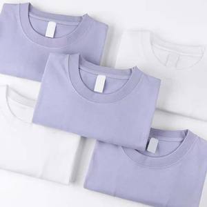 เสื้อยืดคอกลมใส่ได้ทั้งชายและหญิงเสื้อยืดสีพื้นสำหรับผู้ใหญ่พิมพ์ลายเองโลโก้แบรนด์ของคุณ - Product Image 3