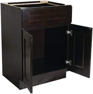 Superbe cuisine avec Design House Brookings Armoires de cuisine Rangement sur pied pour cuisine Buanderie ou Buanderie Espresso - Product Image 1