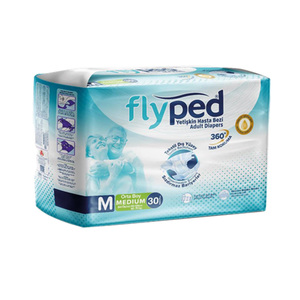 Best Quality Flyped Adult Disposable <b>Diaper</b> Printed Breathable Ultra Absorption 3D Leak Prevention Fluff Pulp Material - Product Image 5