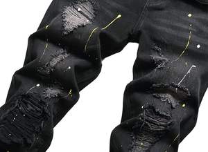 Pantalones vaqueros de servicio OEM de último diseño para hombre, pantalones vaqueros cómodos de calidad superior con diseño personalizado para hombre - Product Image 6