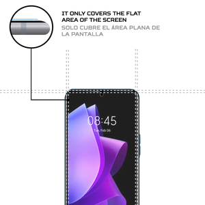 ANTISHOCK <b>Screen</b> Protector for Tecno Spark 9T Premium Mobile Phone Protective Film - Product Image 4