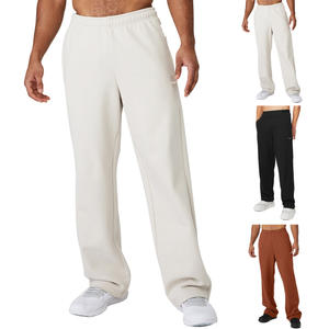 Personalizado con estilo de los hombres pantalones de chándal de entrenamiento Gimnasio Jogger de gran tamaño Fit Hombres Pantalones de chándal con tres bolsillos pantalones de los hombres lavados - Product Image 3