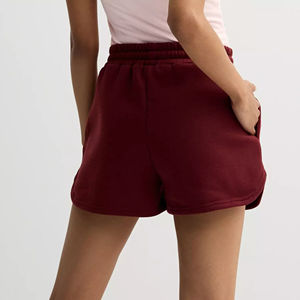 Premium quality shorts for women 100% cotton short length round edges with cotton <b>strings</b> summer casual wear women's shorts - Product Image 2