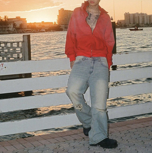 Custom Logo Loose Fit Denim Pants <b>Men's</b> Blank Faded Vintage Acid Washed Denim Baggy <b>Jeans</b> <b>for</b> <b>Men</b> OEM Washed Fade <b>Men</b> <b>Jeans</b> - Product Image 2