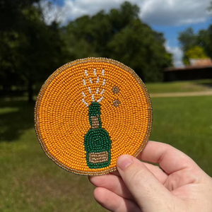 Dessous de verre en noyer Ensembles de dessous de verre en bois de noyer-Qualité supérieure - Product Image 1