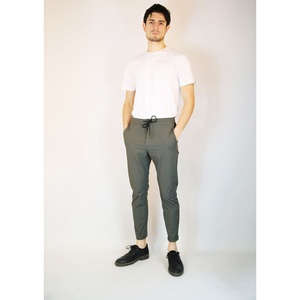 City Robin 100% algodón Anti-Pilling pantalones al aire libre XL tamaño holgado cremalleras plisados color ligero diseño recto para el verano - Product Image 2