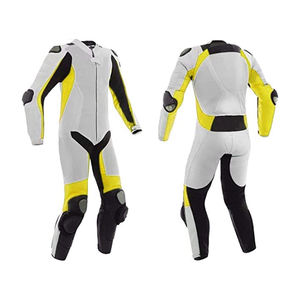 Traje de Motociclismo de Carreras de Poliéster/Nailon Transpirable Avanzado para Competición en Pista de Verano/Invierno y Seguridad en Carretera - Product Image 5