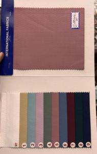 Poly Cotton Dobby Fabric 58 pouces Spinny tissé chemise et robe tissu pour garçons et filles - Product Image 5