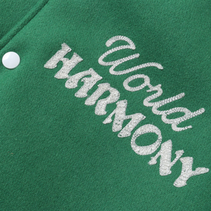 Logo personnalisé College Varsity Vestes pour Grandes Tailles Hiver Letterman Bomber Manches Longues Col Montant Hip Hop Broderie Patchs - Product Image 4