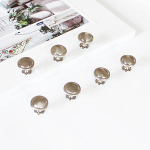 Poignées de meuble modernes en alliage de zinc pour chambre et salle de bain, poignées de tiroir argentées, poignées de placard, poignées de cuisine et de commode - Product Image 2