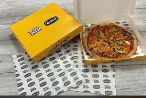 กระดาษห่อขนมขนมกระดาษรองอบกันไขมันแผ่นรองอบพิมพ์โลโก้สีขาวดีไซน์ตามสั่ง - Product Image 2