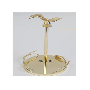 Porte-mouchoirs en métal fantaisie clair brillant couleur or métal avec décoration de luxe élégant en gros décoration porte-mouchoirs - Product Image 5