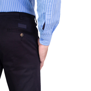 Pantalons chino en velours côtelé décontractés légers à coupe droite de couleur personnalisée tendance 2023 pour hommes à prix raisonnable - Product Image 5