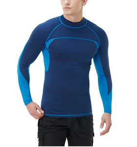 GAF Rash Guard OEM ODM Rash Guard Hombres Sublimación Impreso Spandex Bjj Rash Guard Gimnasio Surf Buceo Camisas de compresión MMA - Product Image 2