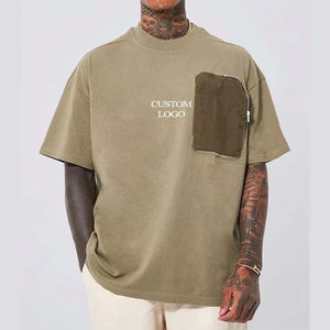 Camiseta de Hombre Oversize de Algodón 100% de 240 g/m², Fabricada a Medida por OEM - Product Image 4