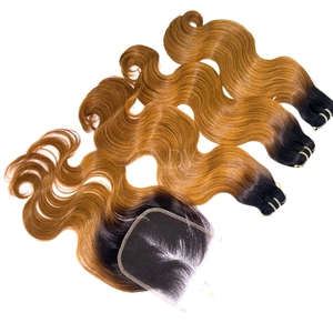 Extensiones de cabello humano vietnamita de color personalizado con ondas corporales de la mejor calidad, paquetes de cabello crudo - Product Image 4