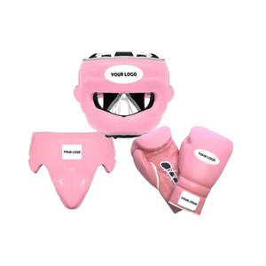 Conjunto de Boxeo Profesional de Piel de Vacuno Genuina de Primera Calidad, Ligero, para Sparring y Kickboxing - Product Image 1