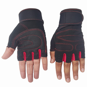 Gants de gymnastique demi-doigts de la meilleure qualité, antidérapants et respirants pour l'haltérophilie et les équipements de sécurité sportive. - Product Image 1