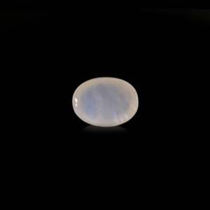 Piedra Lunar Azul de 12.75 Quilates, Gema Mineral Natural en Forma de Corazón Pulida con Color Blanco - Product Image 2