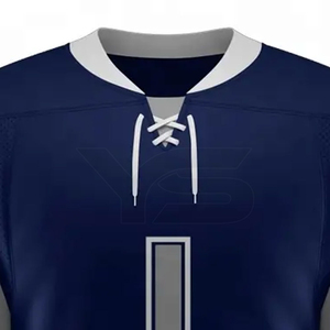 Factory Customization Hockey Jerseys Embroidery Logo Sublimated Custom <b>Ice</b> Hockey Jersey - Product Image 5