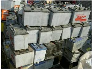 Déchets de batteries au plomb, batteries usagées, batteries au plomb-acide déchargées pour voitures, à vendre - Product Image 3