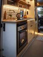 Système de meubles de rangement modulaires en aluminium ignifuge pour camping-car, idéal pour la rénovation intérieure et la réduction de la consommation d'espace