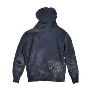 Sweat à capuche surdimensionné en coton délavé à l'acide de haute qualité pour hommes, streetwear, tendance mode 2026 - Product Image 4