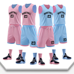 Conjunto de Uniforme de Baloncesto Profesional, Jersey y Pantalones Cortos Personalizados para Equipo, Ropa Deportiva Atlética, Absorbe la Humedad, UPF 50, Elástico en Cuatro Direcciones - Product Image 5