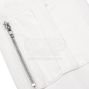 Vente en gros de sweats à capuche de fitness en coton mélangé polyester avec logo personnalisé sweats à capuche de fitness imperméables pour hommes à l'extérieur - Product Image 4