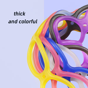 Braccio posteriore spalla 7 fori esercizio corda elastica Stretch Fitness <span class=keywords><strong>Band</strong></span> piede gamba barella mano braccio ginnico per Yoga Pilates - Product Image 5