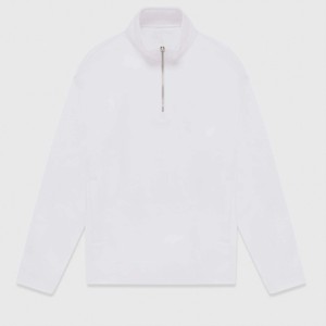 เสื้อสวมหัวขนแกะซิปไตรมาสสำหรับผู้ชายใส่สบายและอบอุ่นเหมาะสำหรับชุดลำลองและกิจกรรมกลางแจ้ง - Product Image 1